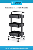 Estación Móvil Orion: Organizador Rodante de Alta Capacidad